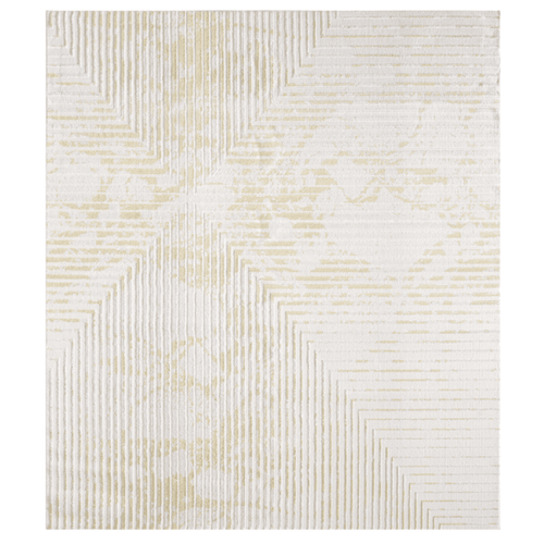 Repo Rug Abstract Beige Simple Modern Area Rug